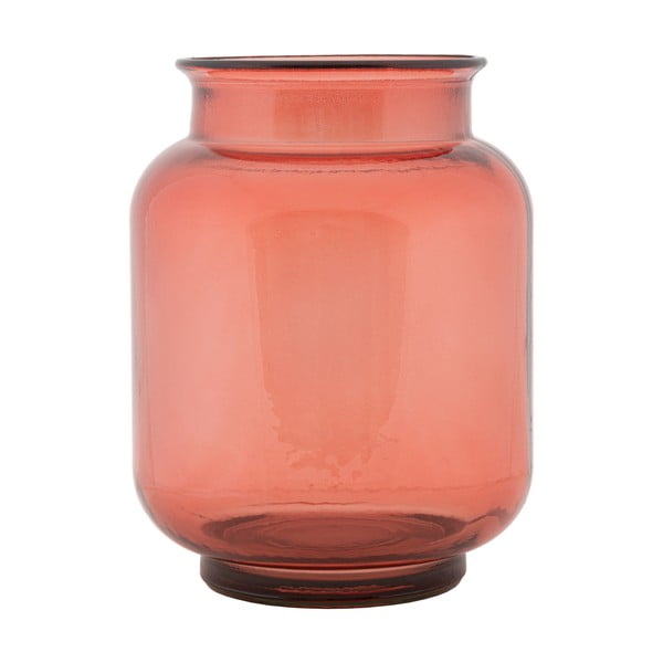 Ružičasta vaza od recikliranog stakla Mauro Ferretti Florero