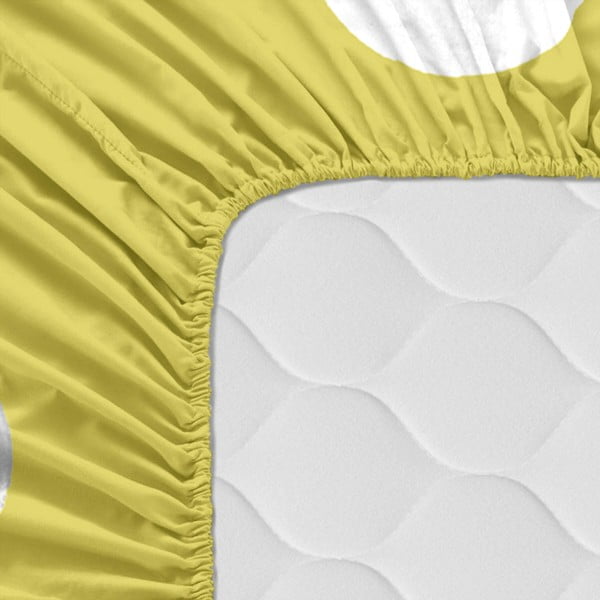 Pamučna plahta Happy Friday Basic Confetti, 105 x 200 cm-image-1