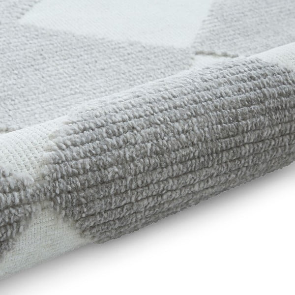 Bijeli/svijetlo sivi periv tepih 200x290 cm Lyna Cream&Grey – Think Rugs-image-4