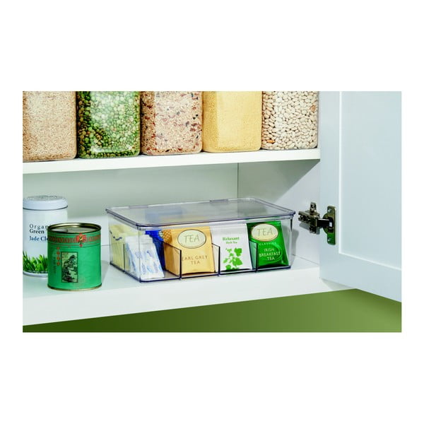 Kutija za vrećice čaja iDesign Binz Tea, 27,5 x 18,5 cm-image-2