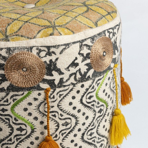 Pouf u boji La Forma Haakon, ø 35 cm-image-2