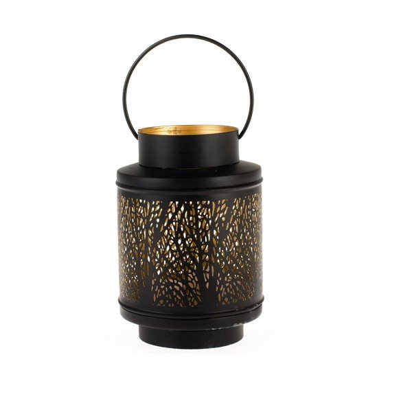 Metalni lampion Dakls Max, visina 21 cm