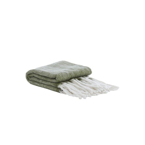 Zelena deka 130x170 cm Guada – Light & Living