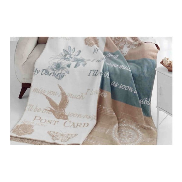 Aksu Alexa pamučna deka, 220 x 180 cm