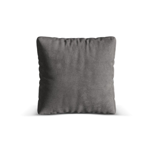 Sivi baršunast jastuk za modularnu sofu Martina – Micadoni 