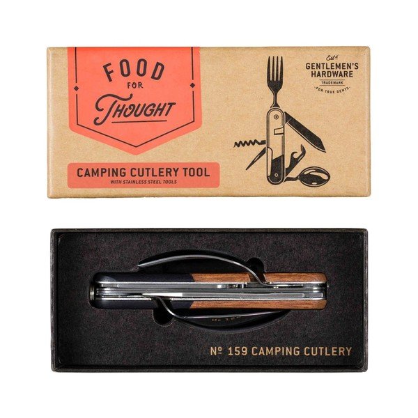 Džepni multifunkcionalni pribor za jelo Camping - Gentlemen's Hardware-image-1