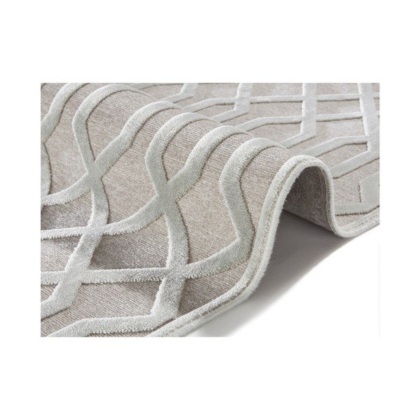 Sivi tepih od viskoze Mint Rugs Caine, 80 x 125 cm-image-2