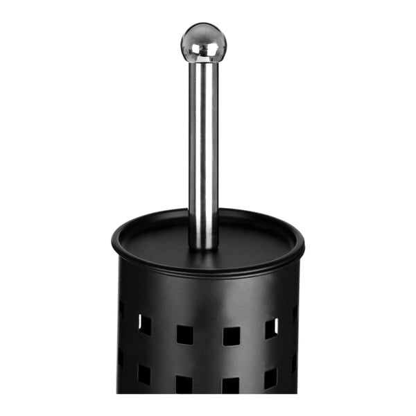 Mat crna metalna WC četka Indy – Premier Housewares-image-4