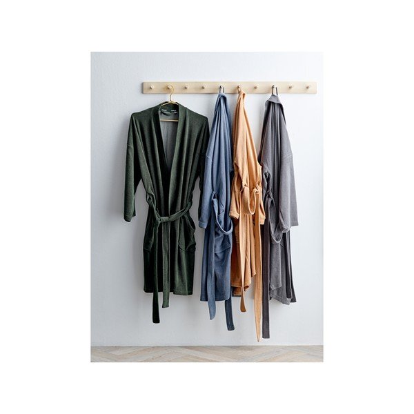 Sivi kućni ogrtač veličine L/XL Cosy - Södahl-image-3