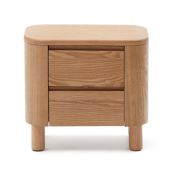 Noćni ormarić u prirodnoj boji Salaya – Kave Home-image-2