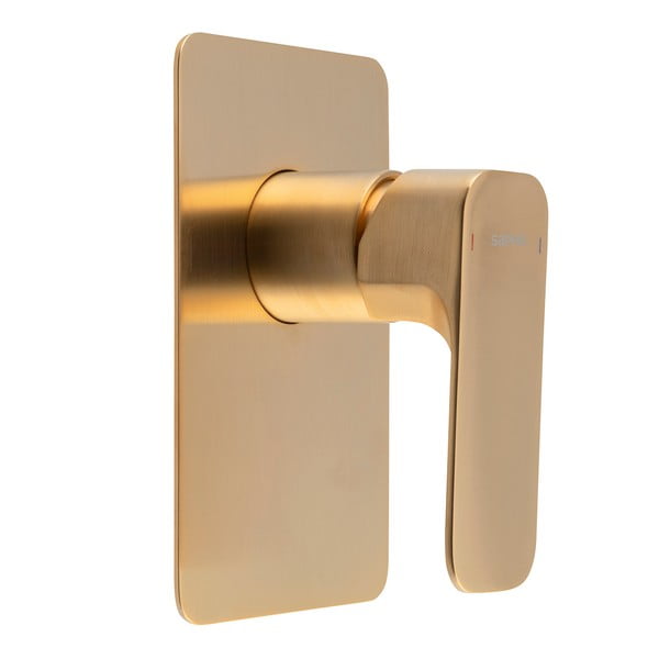 Ugrađena slavina za tuš u zlatnoj boji (s 1 izlazom) Spy – Sapho