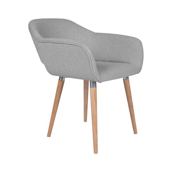 Svijetlo siva stolica za blagovanje Cosmopolitan Design Napoli-image-1