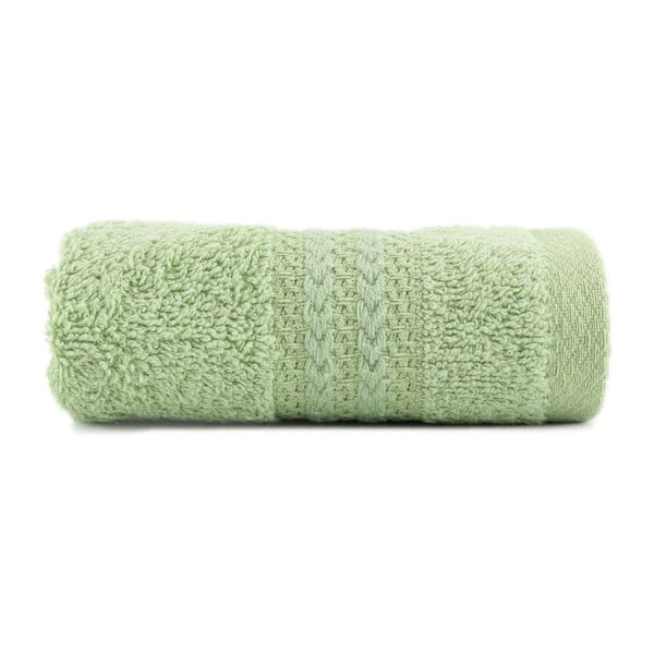 Zeleni ručnik od čistog pamuka Foutastic, 30 x 50 cm