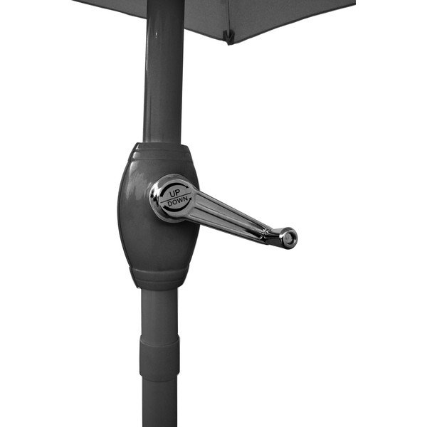 Sivi suncobran ø 230 cm - Happy Green-image-4