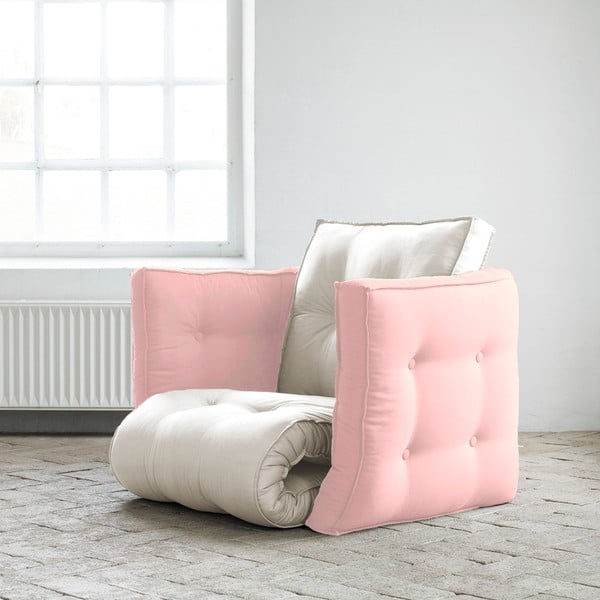 Varijabilna fotelja Karup Dice Vision / Pink Peonie