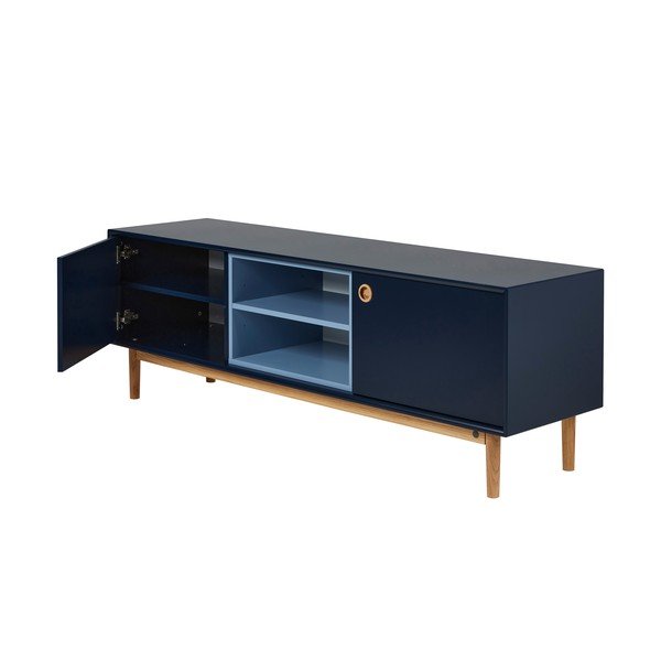 Tamno plava TV komoda 170x57 cm Color Box – Tom Tailor-image-3