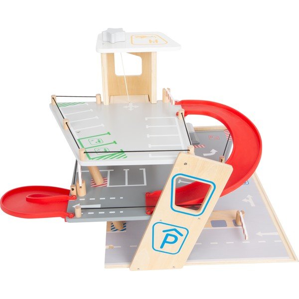 Dječje drveno parkiralište s autićima Legler Car Park-image-3