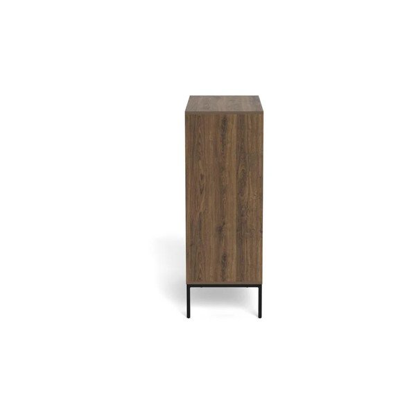 Komoda u dekoru hrasta u tamnoj prirodnoj boji 80x110x40 cm Palmdale – Actona-image-3
