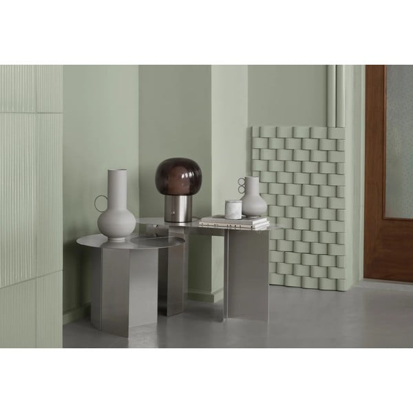 Pomoćni stol od nehrđajućeg čelika u mat srebrnoj boji 35x80 cm Oru – Blomus-image-1