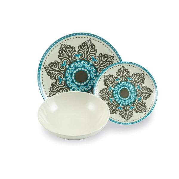 18dijelni set tanjura od porculana i kamenine VDE Tivoli 1996 Cala Jondal Mar-image-2