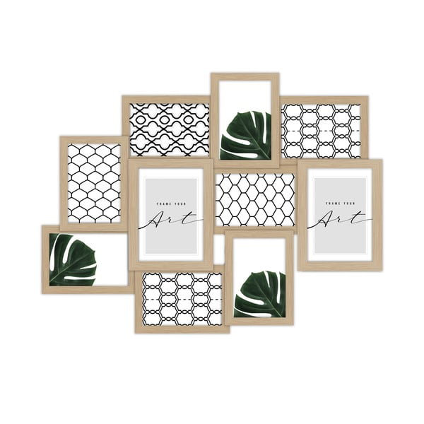 Viseći okvir u prirodnoj boji 58x46 cm Beech – knor