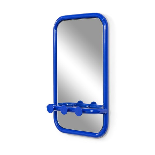 Plava metalna ploča za vješanje garderobe 35x60x11 cm Retro – Spinder Design-image-2