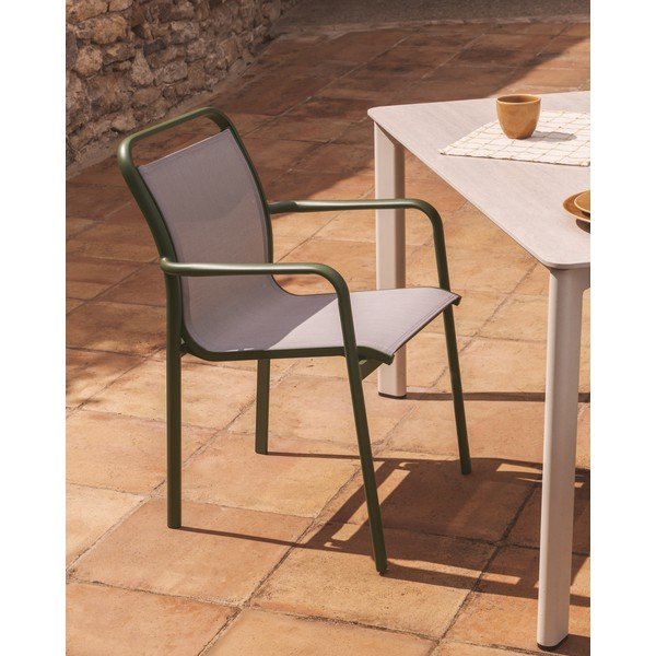 Zelena vrtna stolica Luri – Kave Home-image-1