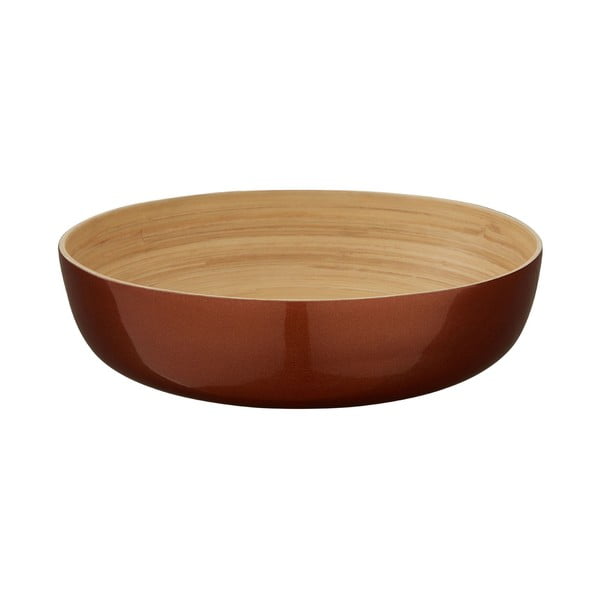 Zdjela za posluživanje od bambusa brončane boje Premier Housewares, ⌀ 30 cm