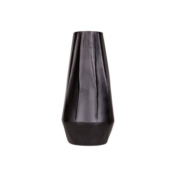 Crna vaza De Eekhoorn Angular, visina 33 cm