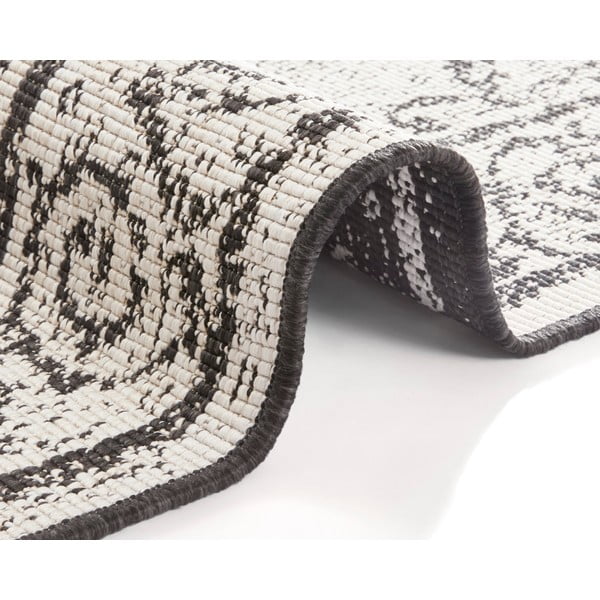 Crno-krem vanjski tepih NORTHRUGS Cebu, 160 x 230 cm-image-2