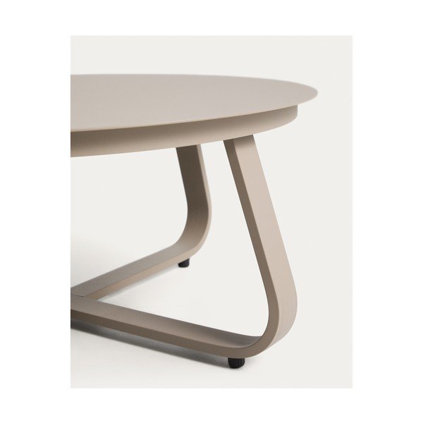 Metalni okrugao vrtni stolić za kavu ø 80 cm Tamaris – Kave Home-image-2