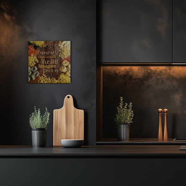 Staklena slika 30x30 cm Pasta – Styler-image-2