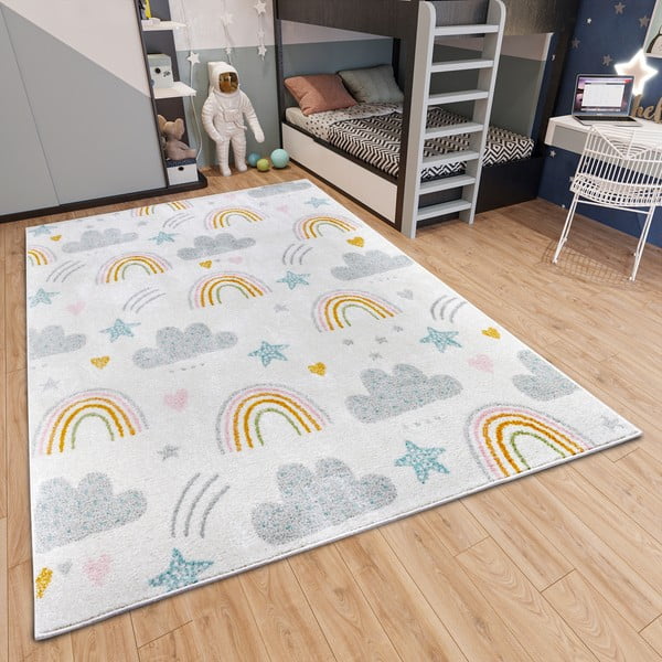 Svijetlo sivi dječji tepih 120x170 cm Rainbow – Hanse Home-image-1