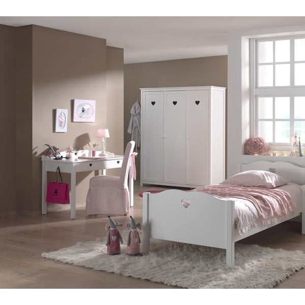 Bijeli stol Vipack Amori, dužine 60 cm-image-1