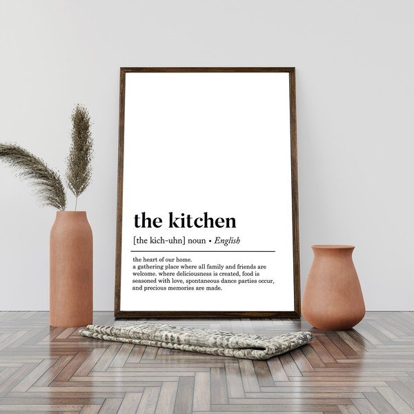 Slika 50x70 cm Kitchen – Wallity-image-4