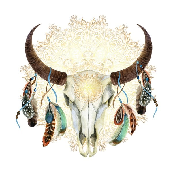 Naljepnica Ambiance Boho Buffalo-image-4