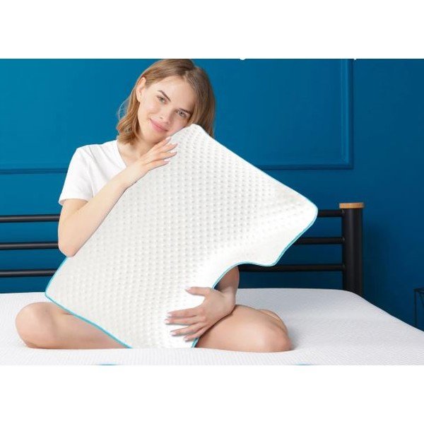 Anatomski jastuk s memorijskom pjenom 40x58 cm – Mila Home-image-1