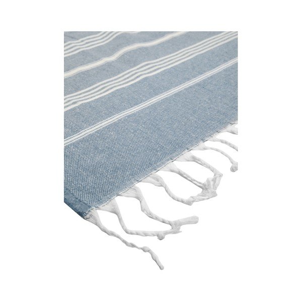Plavi hamam ručnik Kate Louise Classic, 180 x 100 cm-image-3