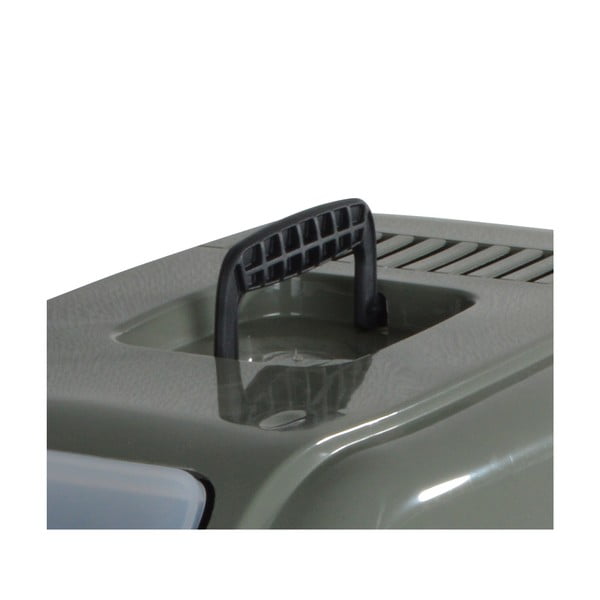 Kaki zelena mačji WC 39x57 cm – Love Story-image-2