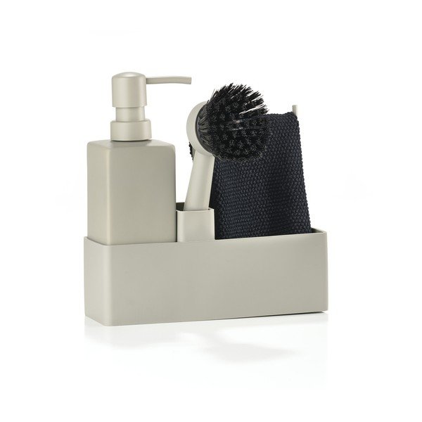 Bež plastičan/silikonski držač za deterdžente Singles – Zone