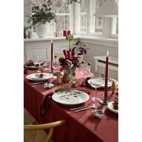 Bijeli porculanski tanjur s božićnim motivom ø 27 cm Hammershøi Christmas – Kähler Design-image-2