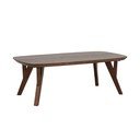 Stolić za kavu od masivnog bagrema u tamnoj prirodnoj boji 65x120 cm Quenza – Light & Living