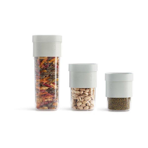 Posude za namirnice u setu 3 kom za čuvanje hrane – Lékué