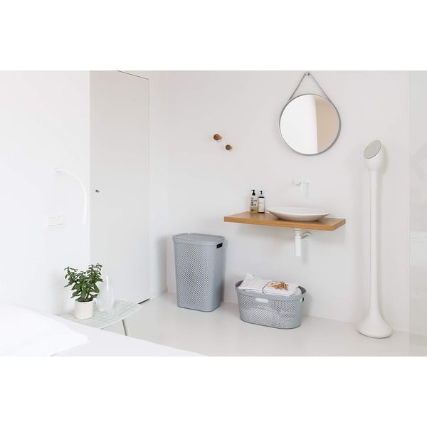 Siva košara za rublje Curver Infinity, 60 l-image-2