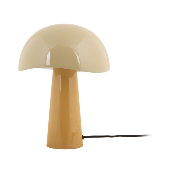 Oker žuta stolna lampa s metalnim sjenilom (visina 33 cm) Grato – Leitmotiv