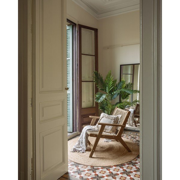 Vrtna fotelja od tamnog bagremovog drveta Kave Home Geralda-image-1