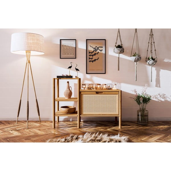 Polica za knjige od hrastovine 115x86 cm Pola - The Beds-image-4