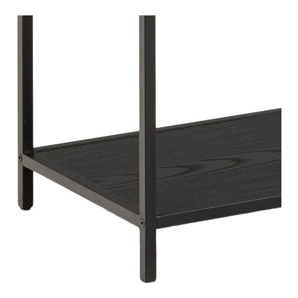 Crni polica za knjige Acton Seaford, 135 x 150 cm-image-4