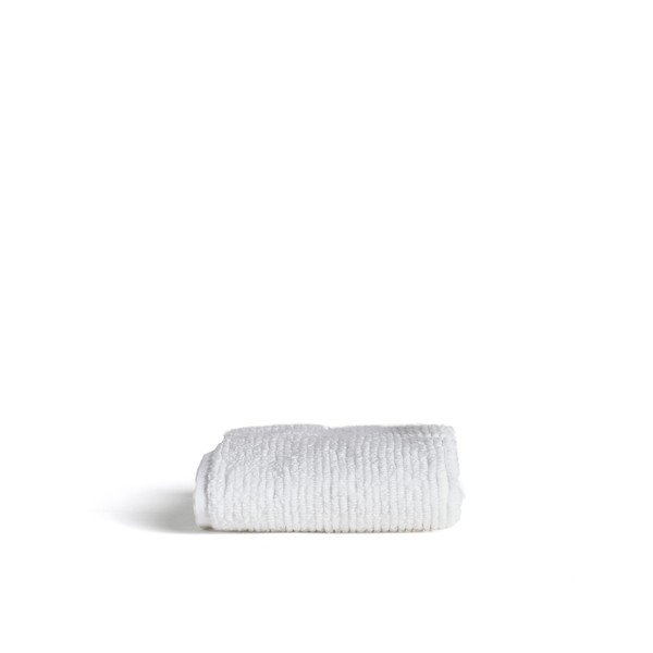 Bijeli pamučan ručnik od frotira 30x50 cm Olvira – Kave Home