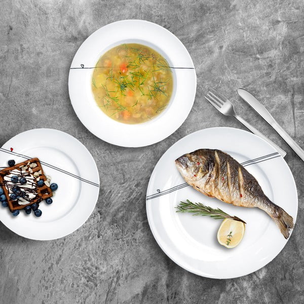 Porculanski servis za jelo 18 kom – Orion-image-3